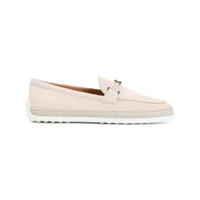 Tod's Women's Loafers In Nude & Neutrals