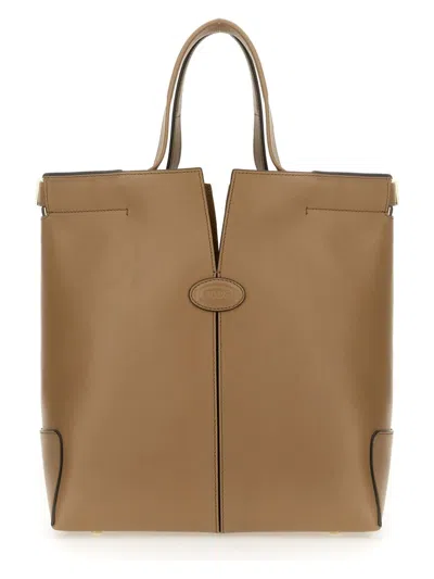 Tod's Women's Luxurious Leather Bag Design In Red
