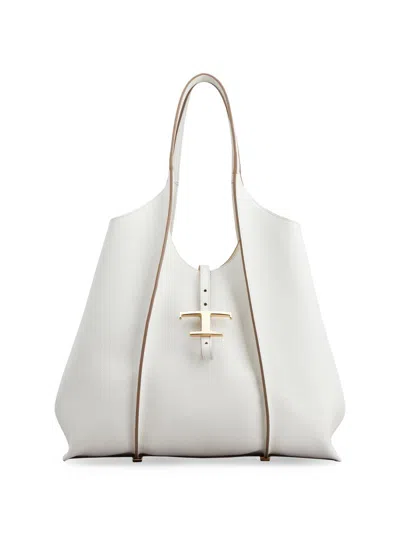 Tod's Women's Medium T Timeless Leather Shopper Tote Bag