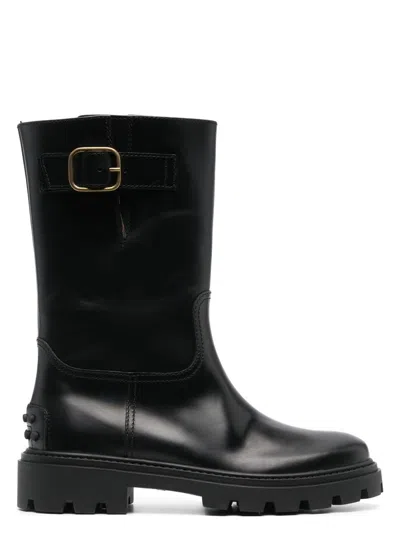 TOD'S WOMEN'S MID-HIGH BOOTS