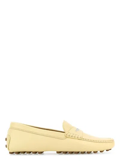 TOD'S WOMEN'S PASTEL LEATHER LOAFERS