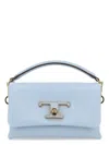 Tod's Powder Blue Leather Micro T Timeless Handbag