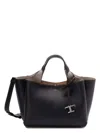 Tod's Apa 2 Mini Leather Top-handle Bag In Black