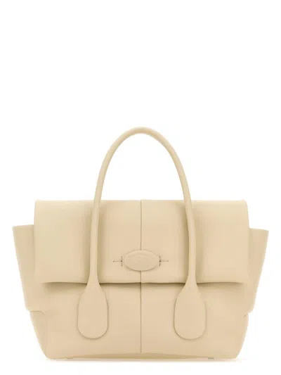 Tod's Women's Sand Leather Small Bag Reverse Handbag