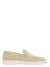 Tod's Women's Sand Suede Loafers