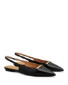 Tod's Cuoio Flat 10k Barretta Ch Scarpe Basse Black In Black