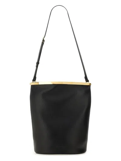 Tod's Women's Small Leather Bucket Bag In Black