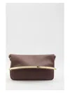 Tod's Small Magenta Flap Bag In Brown