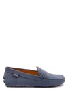 Tod's Women's Suede Gommino Driving Shoes In Yellow,orange
