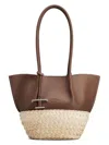 Tod's Small Bux Tote Bag In Brown