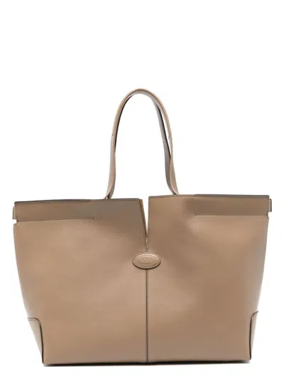 Tod's Women's Tod`s Di Bag Folio In Nude & Neutrals