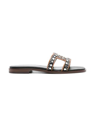 TOD'S WOMEN'S XXW70K0HZ50MID SAND.CUOIO SANDAL