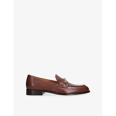Tod's Womens Dark Brown Cuoio Leather Loafers Eur 41 / 8 Uk