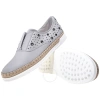 TOD'S TODS WOMENS SLIP ON SHOES MEDIUM CEMENT