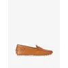 Tod's Gommino Leather Penny Driving Shoes In Brown