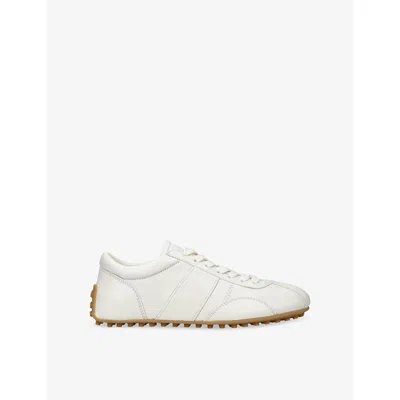 Tod's Leather T-marathon Sneakers In White