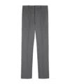 Tod's Wool Blend Slim Fit Pants In Gray