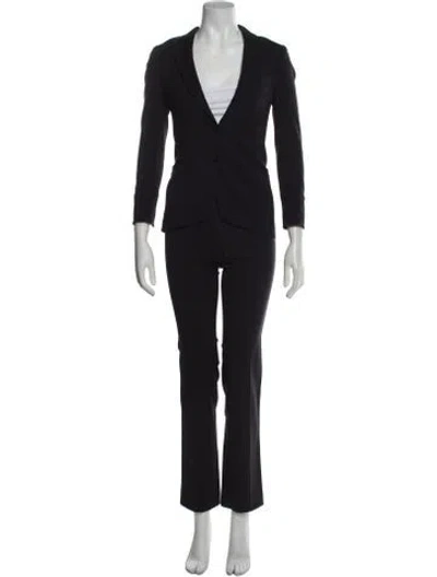 Pre-owned Tod's Wool Pantsuit In Black