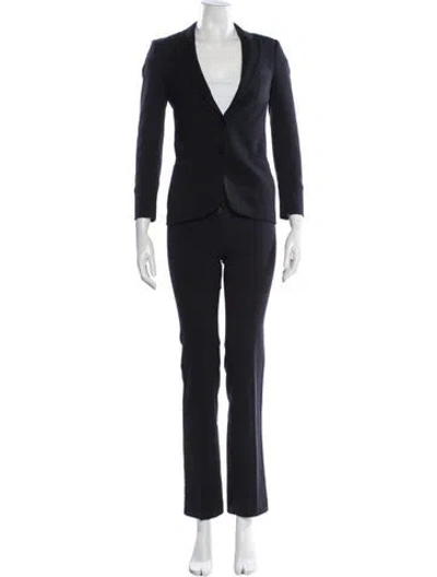 Pre-owned Tod's Wool Pantsuit In Blue
