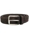 Tod's Woven Belt In Brown