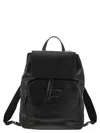 Tod's Zaino T Timeless In Pelle Medio In Black
