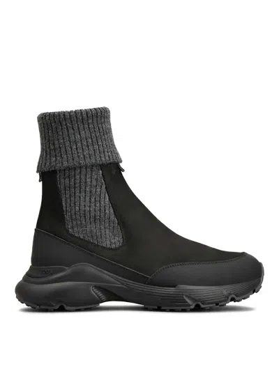 TOD'S ZAPATILLAS - NEGRO