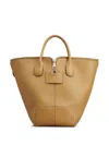 Tod's Zip-fastening Tote Bag In Neutrals