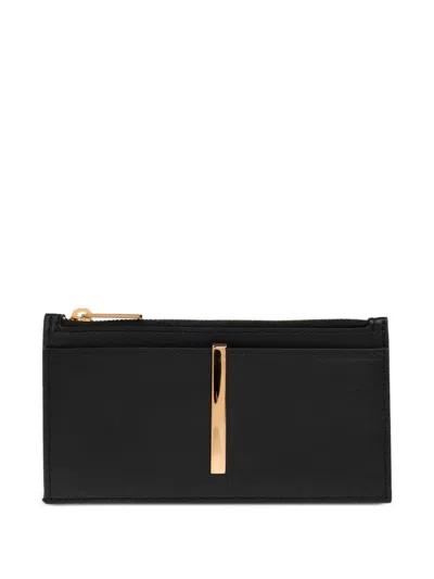 Tod's Zip-up Wallet In Black