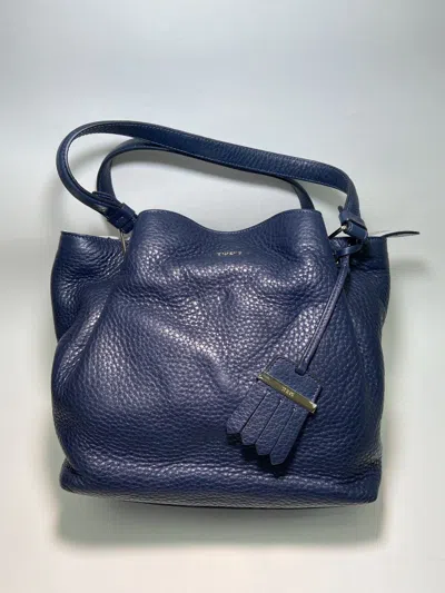 Tod's Zippered Handbag In Blue