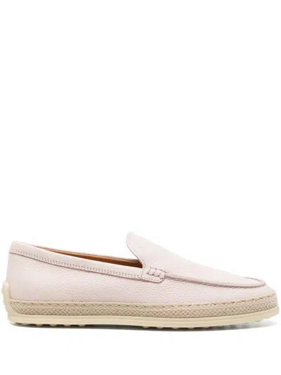 Tod's Flat Shoes In Pink
