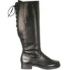 Toe Warmers Emelyne Womens Pull On Block Heel Mid-calf Boots In Black