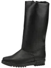 Toe Warmers Glacier Womens Leather Tall Winter Boots In Black