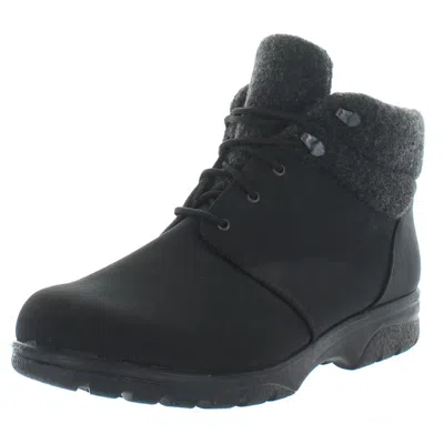Toe Warmers Trek Womens Ankle Cold Weather Waterproof Boots In Black