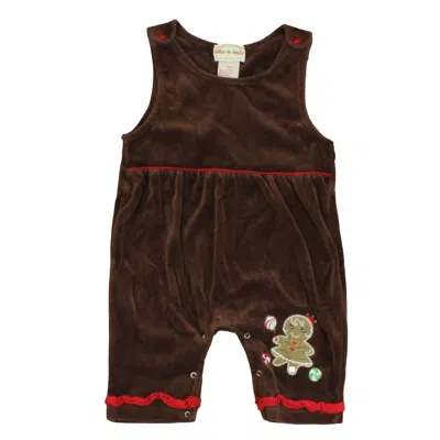 Toffee Apple Kids' Toffee & Apple Girls Brown Red Romper