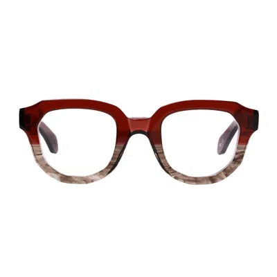 Toffoli Costantino T115 Eyeglasses In Red