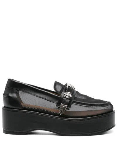 Toga 55mm Leather Heeled Loafers