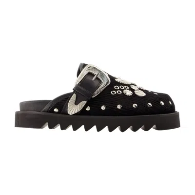 Toga Pulla Aj1058 Sandals In Black