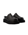 Toga Black Embellished Loafers In Black