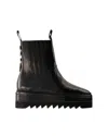 Toga Aj1311 Boots - Leather - Black In Black
