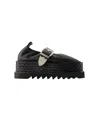 Toga Aj1314 Loafers -  Pulla - Leather - Black In Black