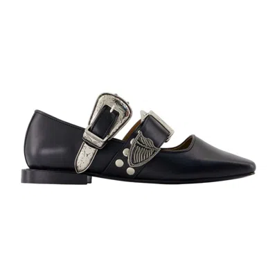 Toga Pulla Aj1408 Ballerinas In Black