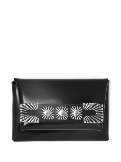 Toga Belt Card Holder In Black