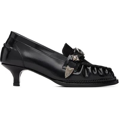 Toga Black Aj1512 Heels