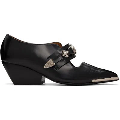 Toga Pulla Black Aj1532 Polido Mid-heeled Shoes