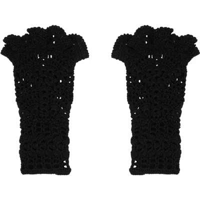 Toga ブラック Lace アームウォーマー In 26 Black