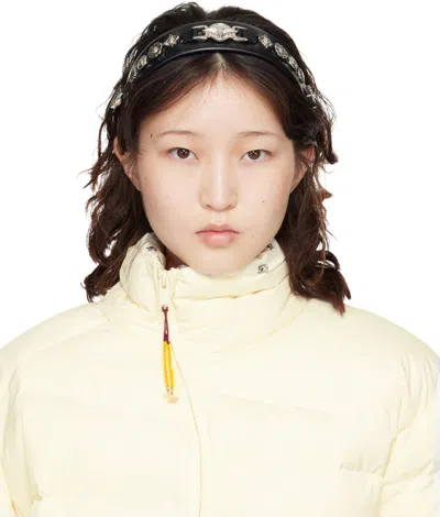 Toga Black Metal Headband