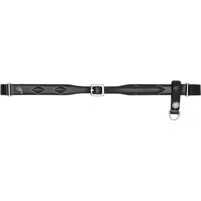 Toga Black Motif Belt In 26 Black