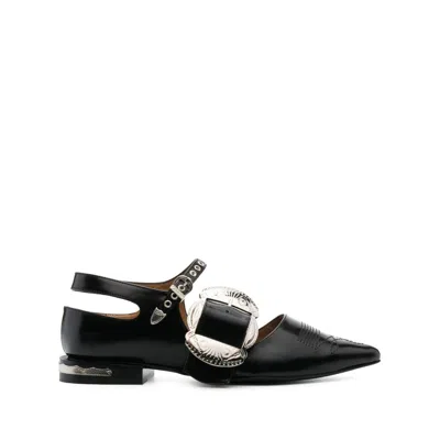 Toga Black Mules