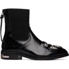 Toga Pulla Aj990 Ankle Boots In Black