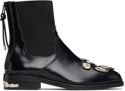 TOGA BLACK POLIDO BOOTS